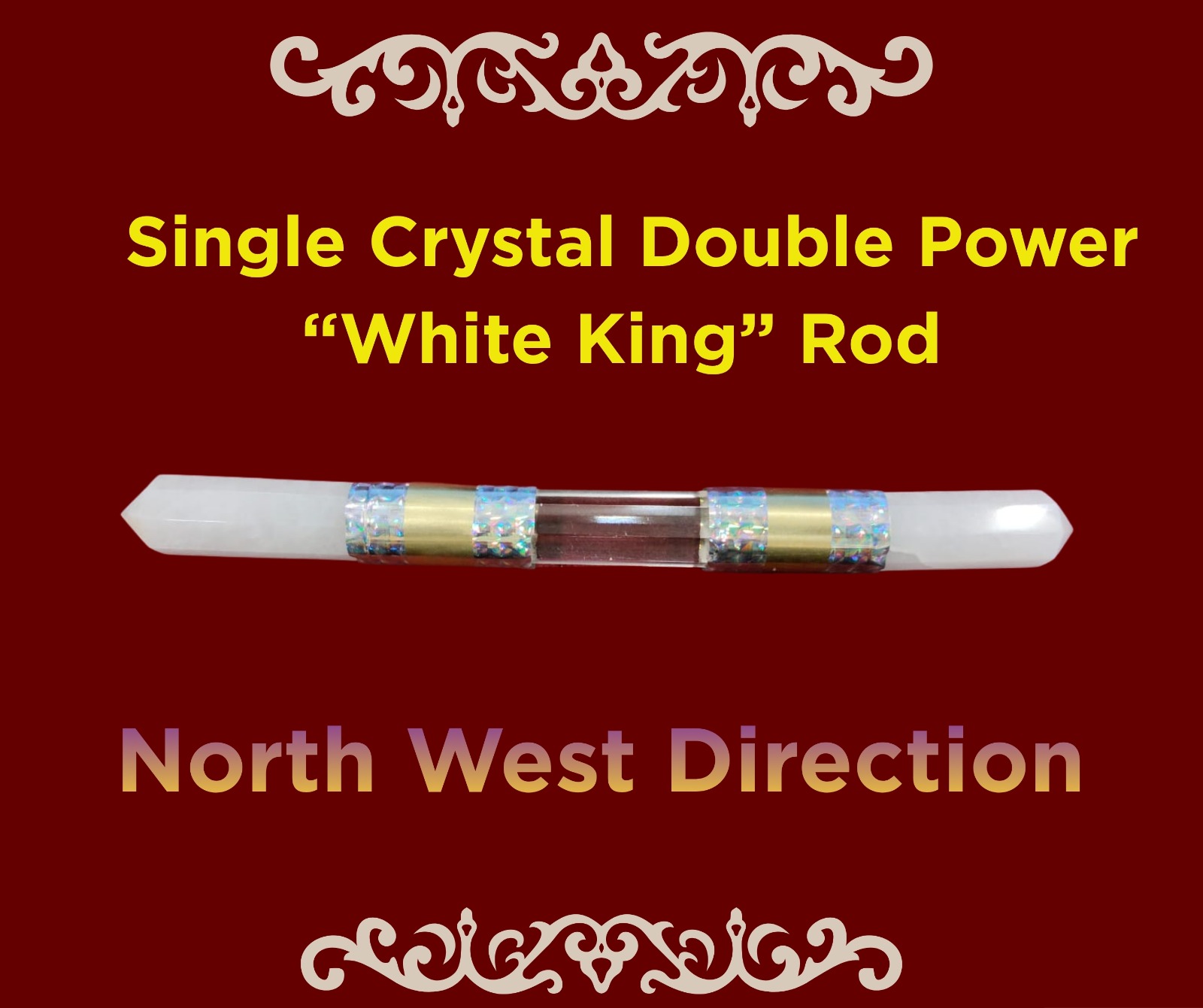 Single Crystal Double Power “White King” Rod 